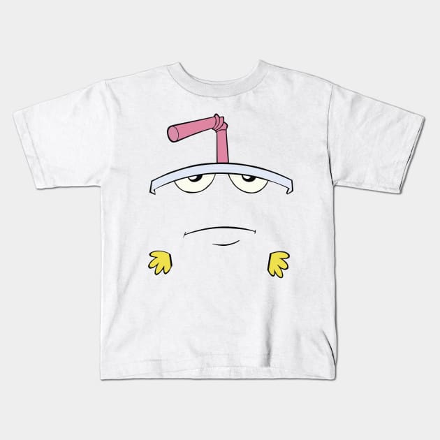 Aqua Teen Hunger Force - Master Shake Kids T-Shirt by Reds94